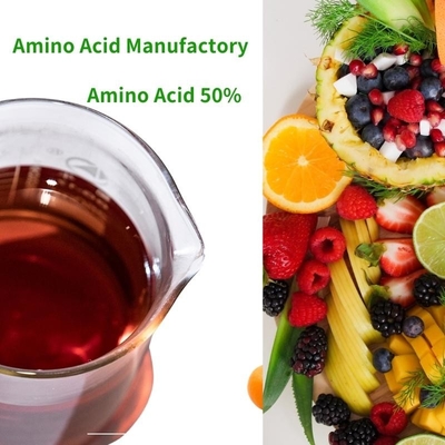 Enzymatic Ph4-6 Amino Acid Liquid Fertilizer 50% Fluidity Plant Fertilizer