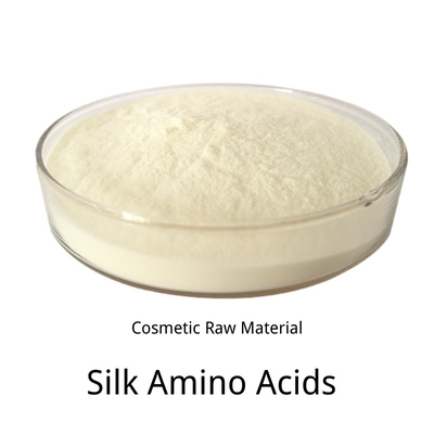 Hydrolyzed Silk Amino Acids 90% White Powder Silk Protein For Cosmetic Skin Body