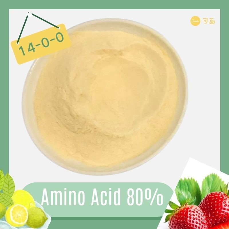 Enzymatic Acid Fertilizer Powder Plant Origin Amino Acid 80% Agriculture Grade
